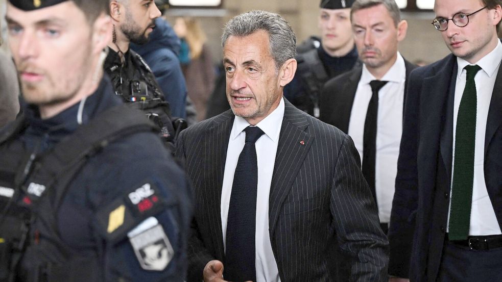 Der Gerichtsentscheid gegen Sarkozy ist nicht mehr anfechtbar (Archvibild). Foto: Bertrand Guay/AFP/dpa