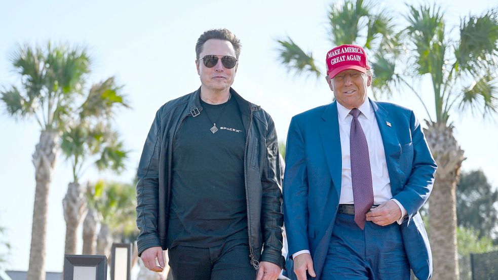 Elon Musk - der laut „Forbes“ reichste Mann der Welt - hat das Ohr des bald wieder mächtigsten Mannes der Welt: Donald Trump. Foto: Brandon Bell/Pool Getty Images North America/AP/dpa