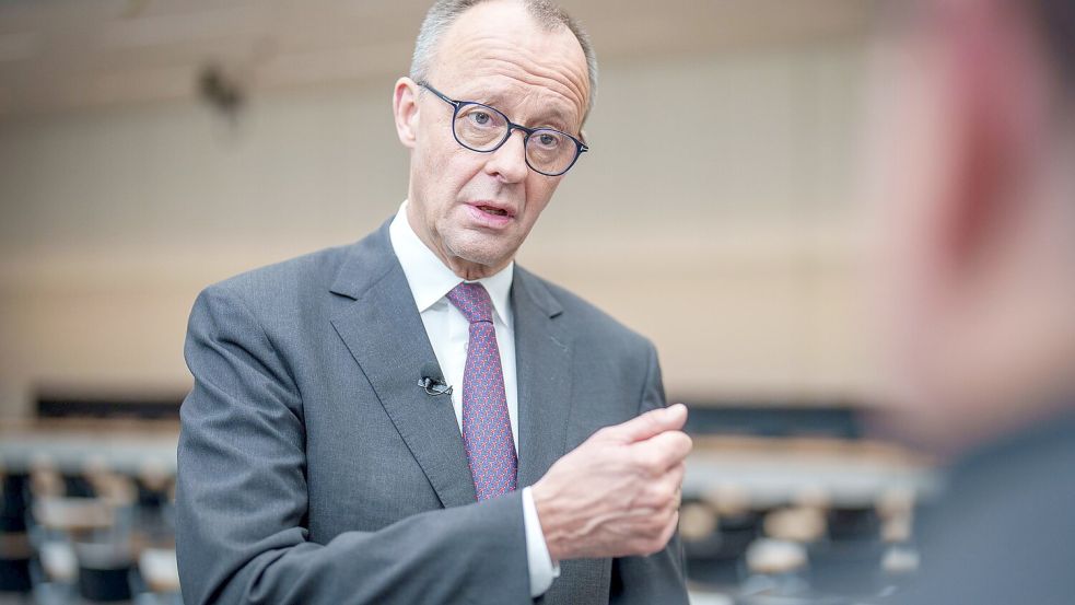 Friedrich Merz wirft der SPD vor, nur in alten Schablonen zu denken. Foto: Michael Kappeler/dpa