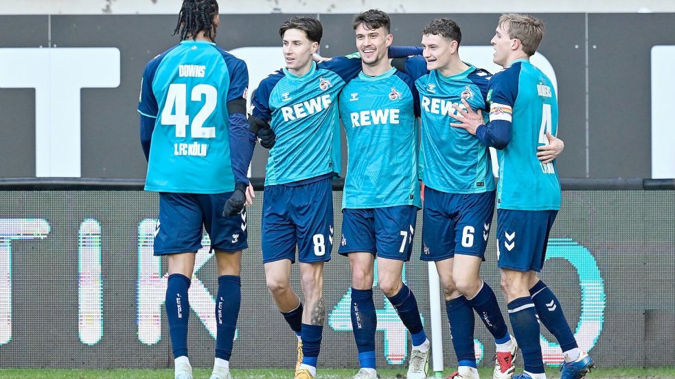 Der 1. FC Köln geht als Zweitliga-Tabellenführer in die Winterpause. Foto: Uwe Anspach/dpa