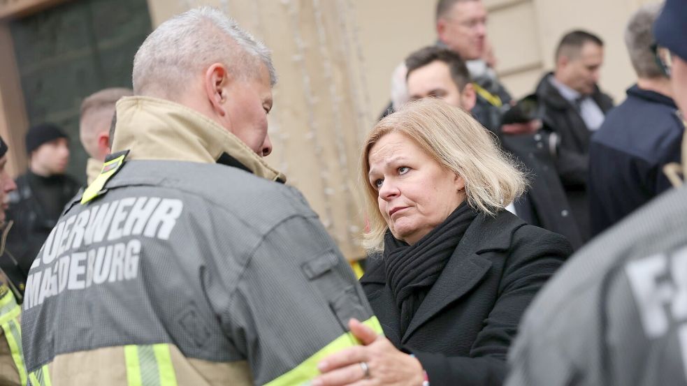 Innenministerin Faeser will für Transparenz sorgen. Foto: Jan Woitas/dpa