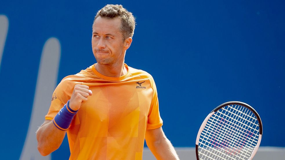 Philipp Kohlschreiber arbeitet als Trainer von Tennis-Talent Justin Engel. Foto: Sven Hoppe/dpa