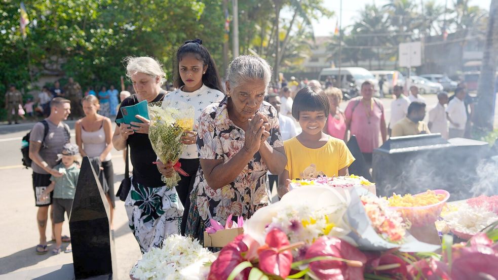 In Sri Lanka starben mehr als 35.000 Menschen. Foto: Eranga Jayawardena/AP/dpa