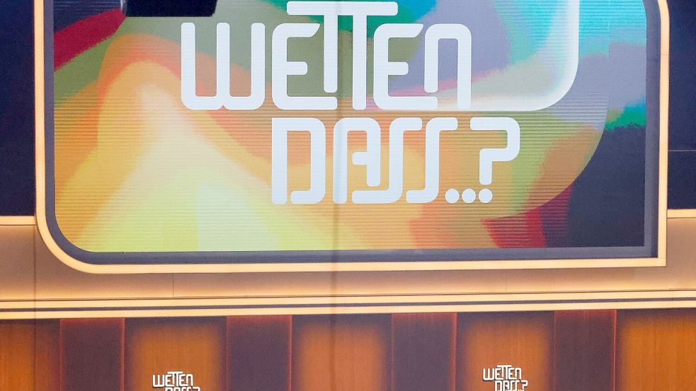 2025 wird es keine Neuauflage von „Wetten, dass..?“ geben. Foto: Philipp von Ditfurth/dpa