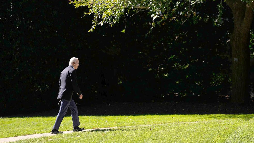 Am 20. Januar scheidet Biden aus dem Amt aus. (Archivbild) Foto: Matt Rourke/AP/dpa