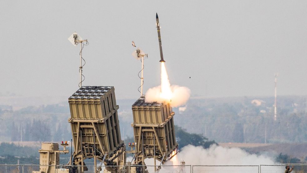 Das israelische Raketenabwehrsystem Iron Dome. (Archivbild) Foto: Ilia Yefimovich/dpa