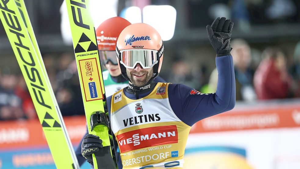 Nach Platz vier erleichtert: Pius Paschke. Foto: Daniel Karmann/dpa