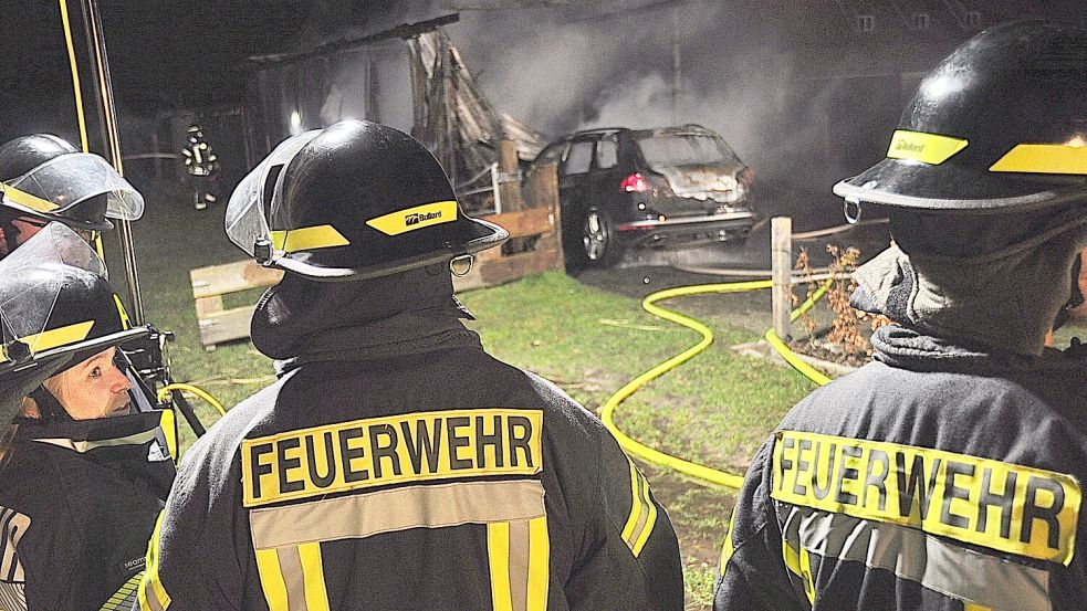 Einsatzkräfte waren schnell vor Ort. Foto: Wolters