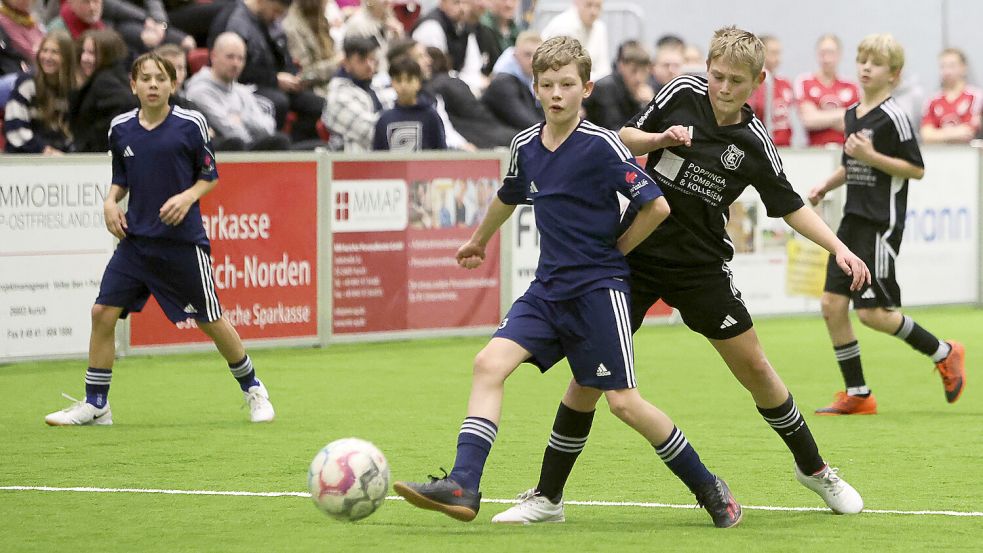 Der Nachwuchs ist direkt nach Neujahr beim Aurich-Cup wieder am Ball. Foto: Doden/Emden