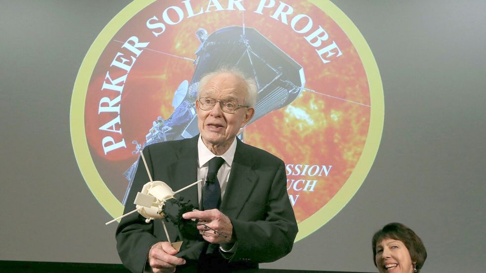 Die Sonde ist nach dem Astrophysiker Eugene Parker benannt, der die Sonnenwinde vorausgesagt hat. Er ist 2022 gestorben. (Archivbild) Foto: Antonio Perez/Chicago Tribune/AP/dpa