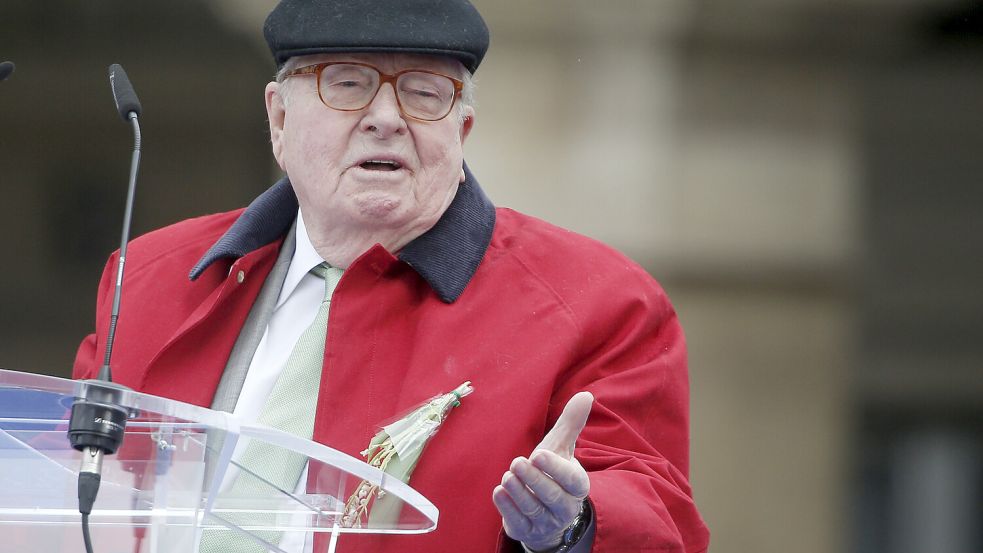 Jean-Marie Le Pen sei vor wenigen Wochen in ein Pflegeheim gebracht worden. Foto: dpa/AP/Thibault Camus