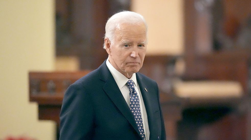 Biden geht davon aus, dass er als Kandidat der Demokraten die US-Wahl gewonnen hätte. (Archivbild) Foto: Gerald Herbert/AP/dpa