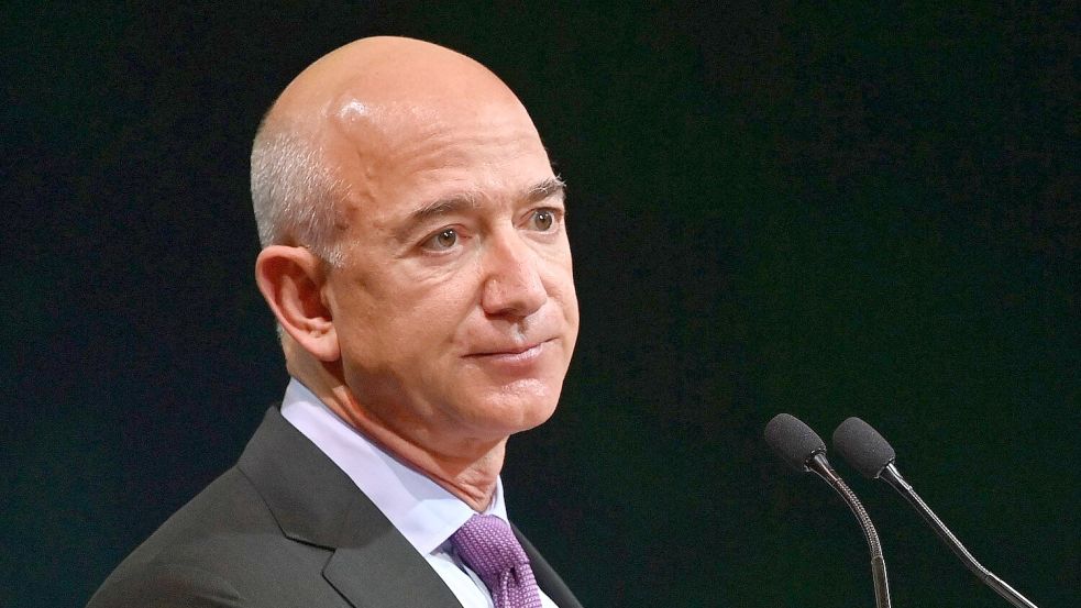 Amazon-Gründer Jeff Bezos hat Blue Origin im Jahr 2000 gegründet. Foto: Paul Ellis/PA Wire/dpa