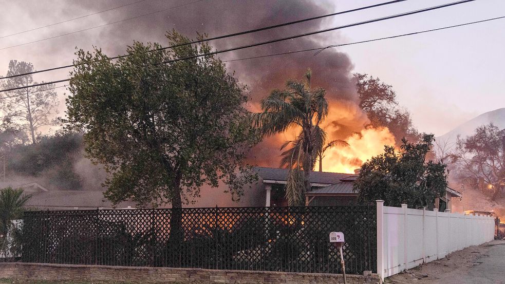 In Los Angeles haben viele Menschen ihr Zuhause verloren. Auch einige dort lebende Promis sind betroffen. Foto: IMAGO/ZUMA Press Wire/Amy Katz