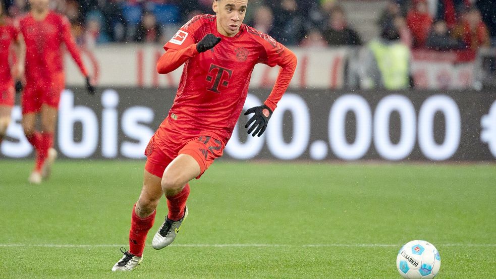 Jamal Musiala ist beim FC Bayern zurück. Foto: Magdalena Henkel/dpa