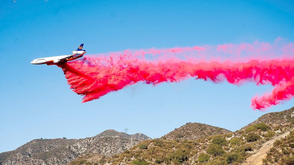 Die Feuerwehr in Kalifornien macht Fortschritte bei der Brandbekämpfung. Foto: Noah Berger/FR34727 AP/AP/dpa