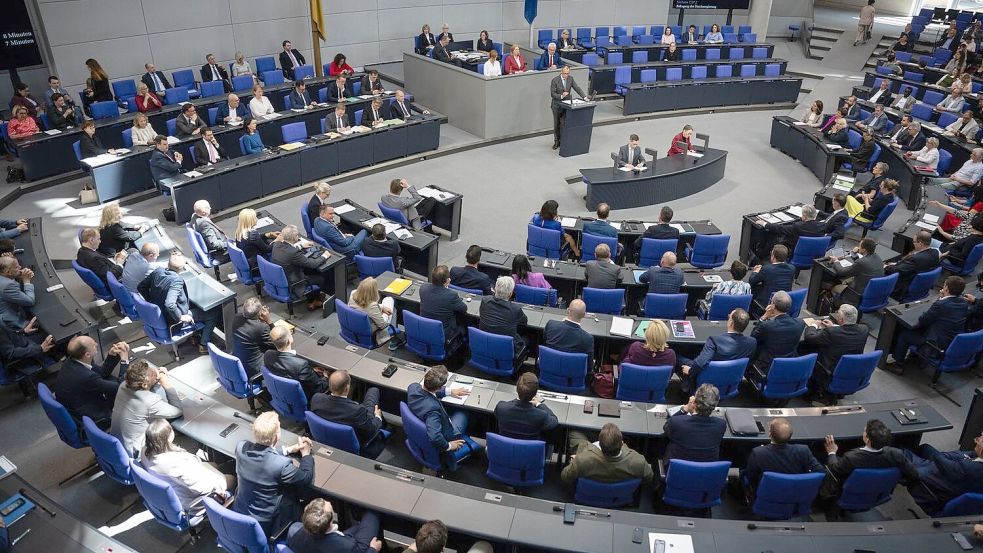 Am 23. Februar 2025 wird der neue Bundestag gewählt. Foto: dpa/Hannes P Albert