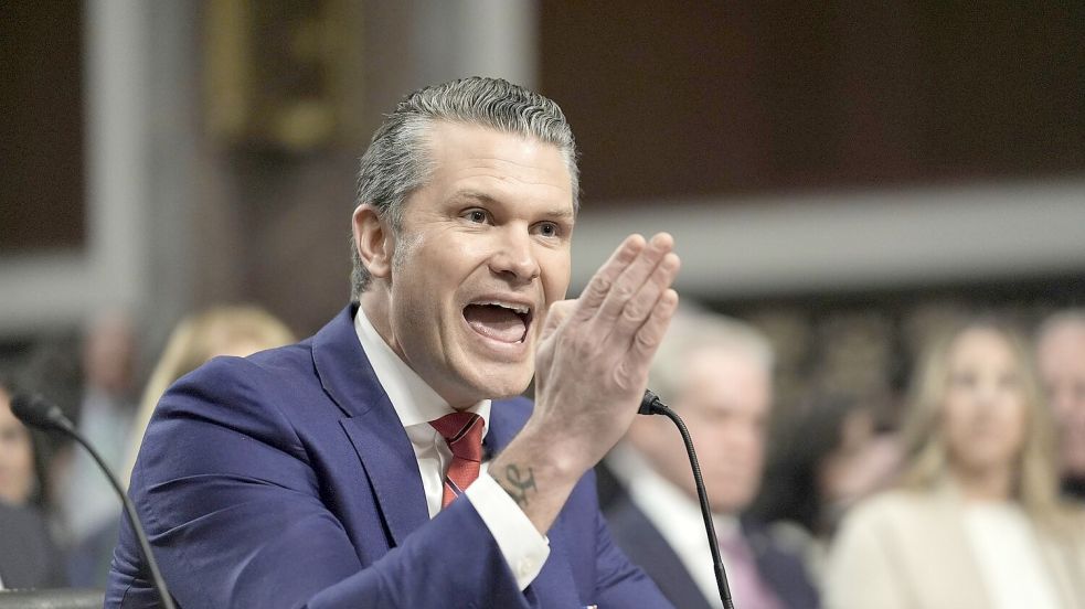 Hegseth hat keine politische Erfahrung und soll dennoch eines der wichtigsten US-Ministerien leiten. Foto: J. Scott Applewhite/AP/dpa