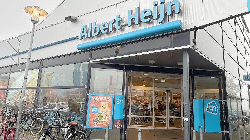 Beim Albert Heijn in Winschoten sind die Blaubeeren schon aus dem Regal verschwunden. Foto: Vogt