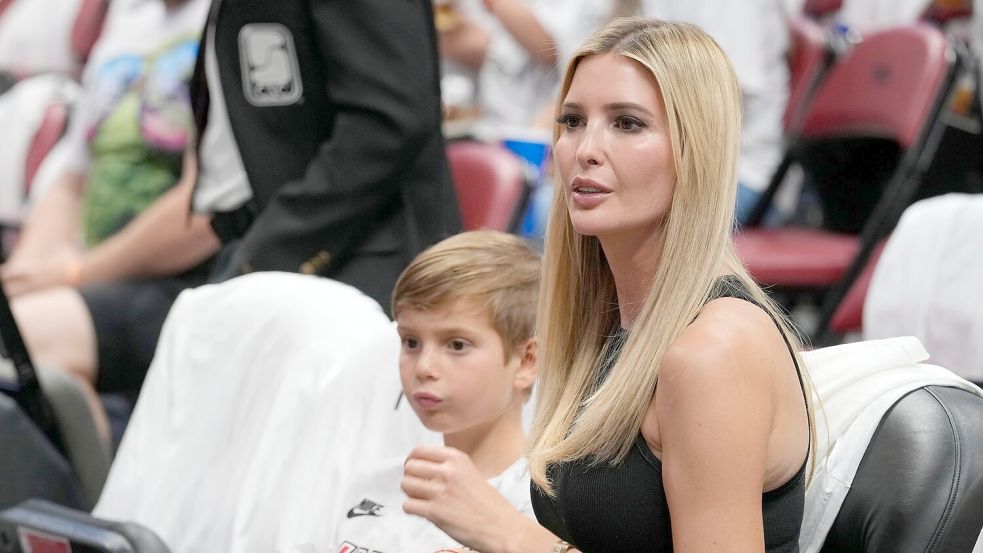 Tochter Ivanka war während Trumps erster Amtszeit als dessen Beraterin aktiv, hat sich seitdem aber wieder mehr auf ihr Privatleben fokussiert. (Archivbild) Foto: Marta Lavandier/AP/dpa