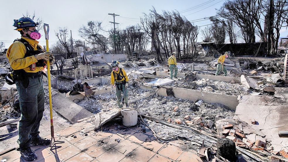 Der Wetterdienst warnt vor der Rückkehr der gefährlichen Starkwinde. Foto: Richard Vogel/AP/dpa