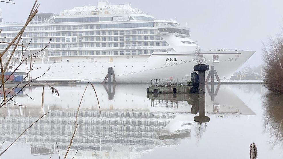 Die“ Asuka III“ ist der jüngste Neubau der Werft in Papenburg. Foto: Lohmann