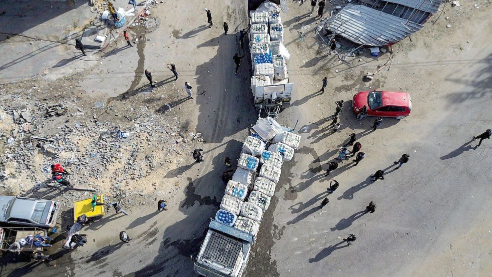 Die Versorgungslage im Gazastreifen ist nach mehr als 15 Monaten Krieg katastrophal. Foto: Jehad Alshrafi/AP/dpa