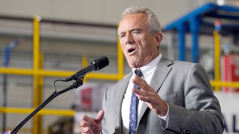 Robert F. Kennedy Jr. soll Gesundheitsminister werden (Archivbild) Foto: Carlos Osorio/AP/dpa