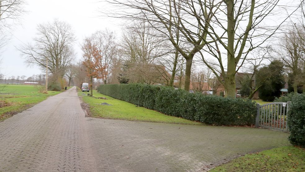 In diesem Bereich in Hüttentange bei Harkebrügge passierte am 7. Dezember der schwere Jagdunfall. Foto: Passmann