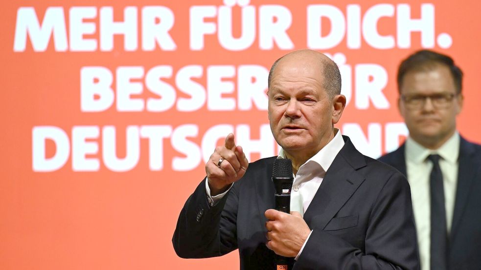 Kanzler Scholz bemängelt Versäumnisse bei der Asylrechts-Umsetzung in Bayern. Foto: Martin Schutt/dpa