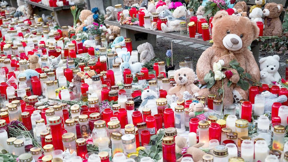 Ist die Messerattacke von Aschaffenburg eine Zäsur im Wahlkampf? Foto: Daniel Vogl/dpa