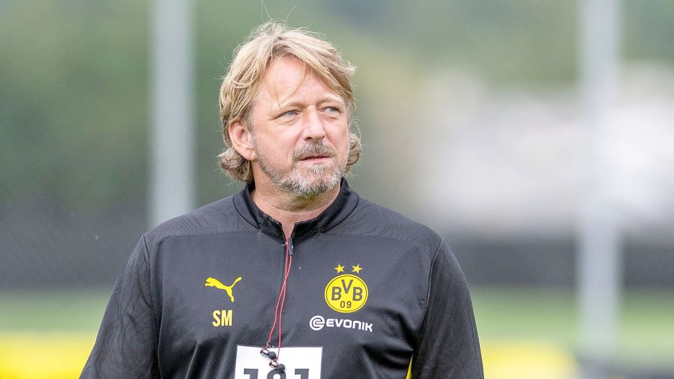 Steht einem Medienbericht zufolge beim BVB vor dem Aus: Kaderplaner Sven Mislintat. Foto: David Inderlied/dpa