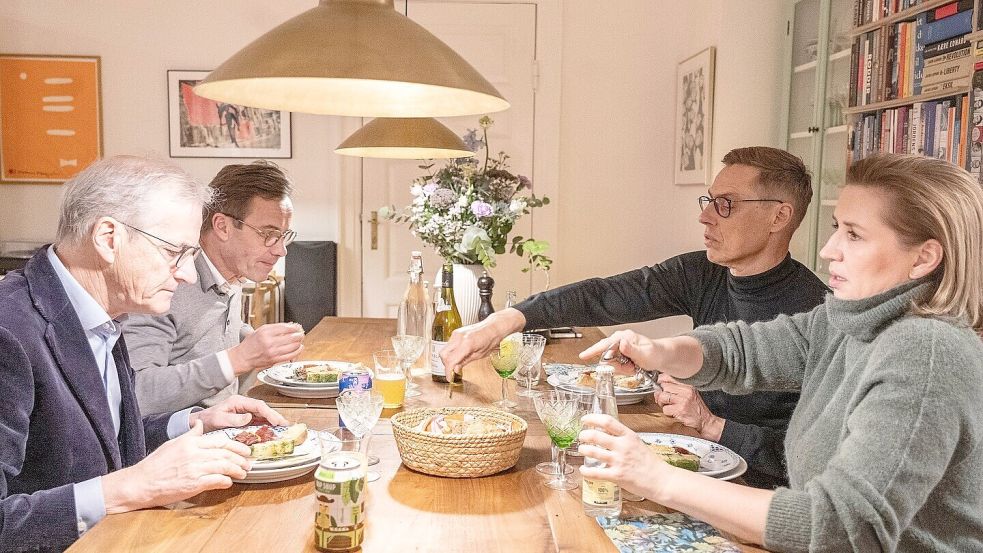 Die Staats- und Regierungschefs der skandinavischen Länder demonstrieren mit diesem Foto eine in der Politik seltene familiäre Vertrautheit. Foto: Mette Frederiksen/Instagram