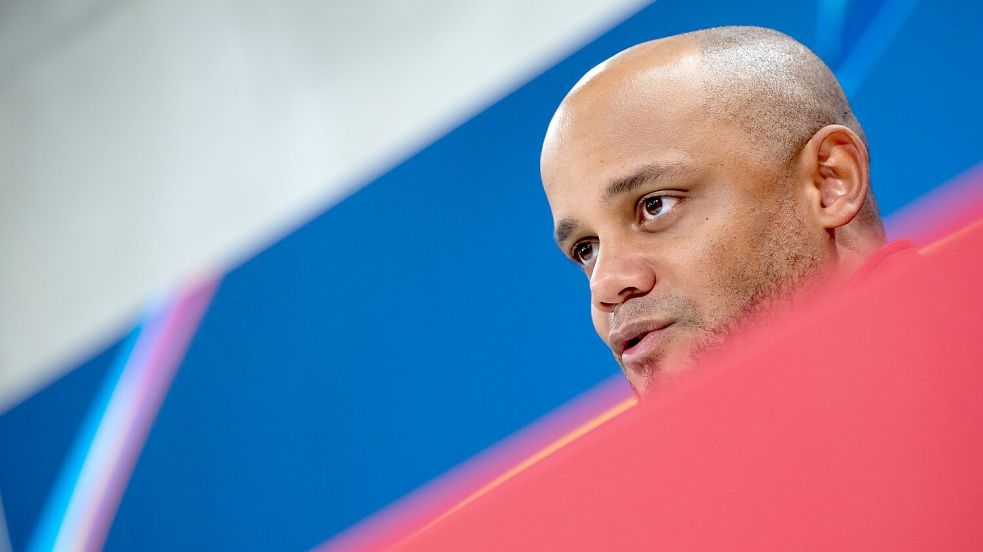 Vincent Kompany freut sich auf einen spannenden Spieltag. Foto: Sven Hoppe/dpa