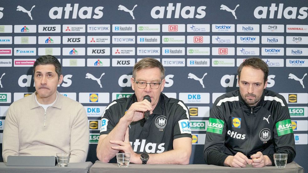 Alfred Gislason will trotz des vorzeitigen WM-Scheiterns als Bundestrainer weitermachen. Foto: Soeren Stache/dpa