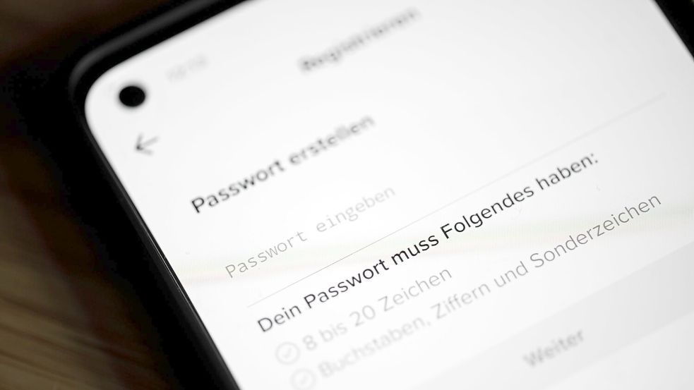 Nutzt man ein Passwort mehrfach, könnten Cyberkriminelle bei einem Datenleck Zugriff auf mehrere Konten bekommen. (Symbolbild) Foto: picture alliance/dpa