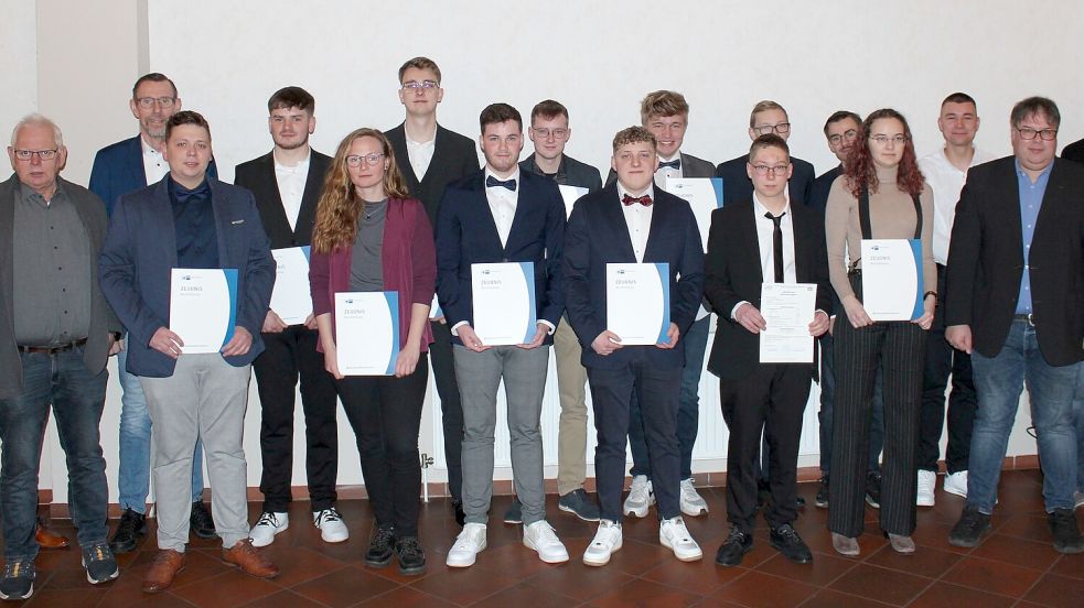 Lossprechung der Mechatroniker/innen 2024. Foto: BBS Papenburg