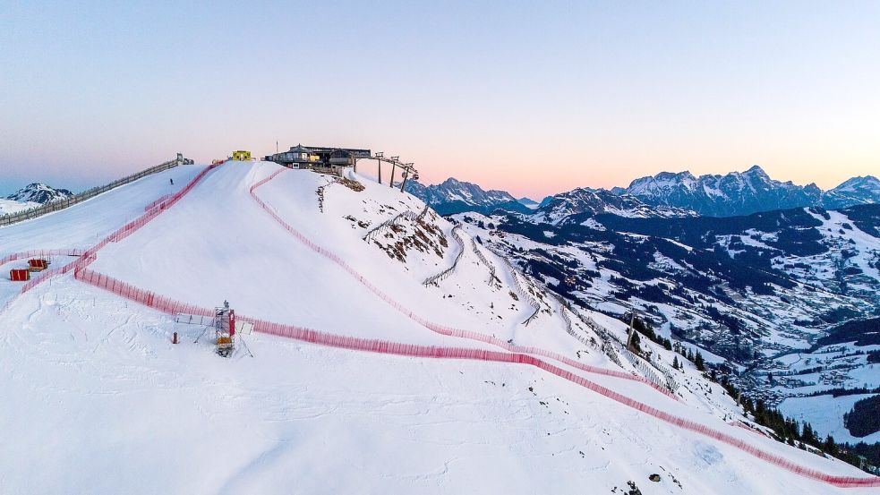 Saalbach verspricht der Ski-Nation Österreich ein großes Spektakel. Foto: Expa/Johann Groder/APA/dpa