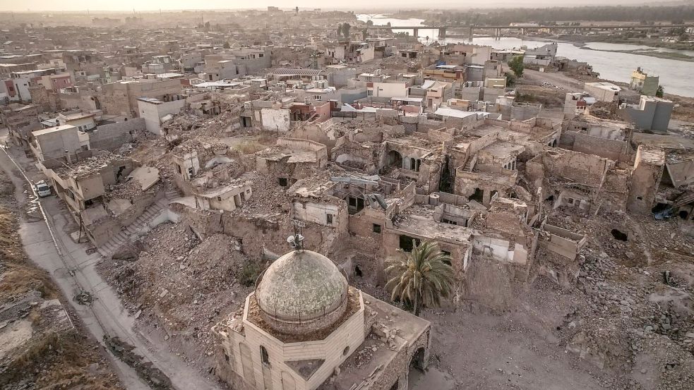 Die Wiederaufbauarbeiten der zerstörten historischen Stätten in Mossul sind abgeschlossen (Archivbild). Foto: Ismael Adnan/dpa