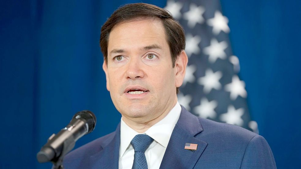 Nach Meinung von US-Außenminister Rubio wollte Trump mit seinem drastischen Vorschlag die Länder in der Region aus der Reserve locken. Foto: Mark Schiefelbein/Pool AP/dpa