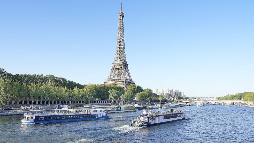 Die Wasserqualität der Seine in Paris hat sich nach massiven Investitionen erheblich verbessert. (Archivbild) Foto: -/kyodo/dpa