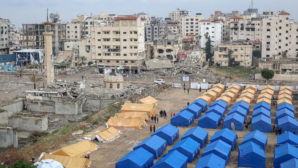 Die Verbündeten Länder Jordanien und Ägypten sollen nach Trumps Vorstellungen die Menschen aus dem Gazastreifen aufnehmen. Foto: Omar Ashtawy Apaimages/APA Images via ZUMA Press Wire/dpa