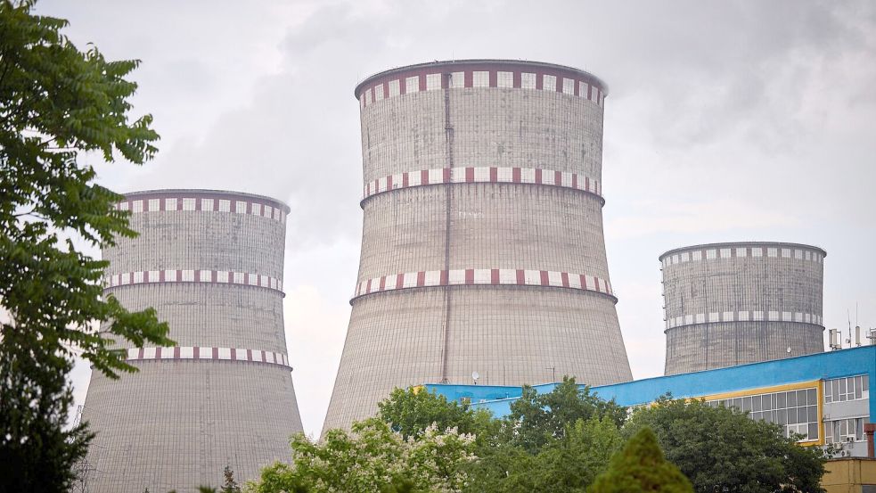 Die Ukraine setzt weiter auf Atomkraft bei der Stromversorgung. (Archivbild) Foto: Ukrainian Presidential Office/Planet Pix Pool via ZUMA Press Wire/dpa