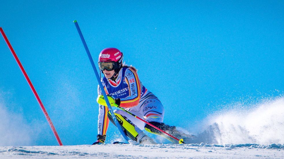 Lena Dürr blieb bei der WM in Österreich hinter den Erwartungen zurück. Foto: Jens Büttner/dpa