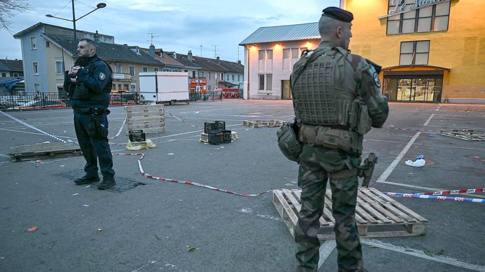 Ob der getötete Mann sich dem Angreifer entgegenstellte oder zufällig zum Opfer wurde, ist noch unklar. Foto: Sebastien Bozon/AFP/dpa