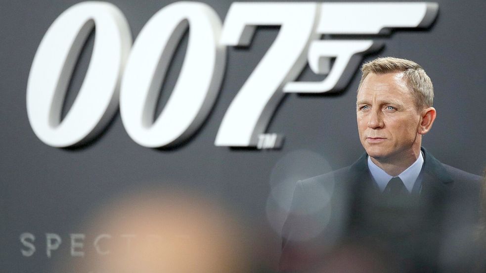 James Bond wechselt zu Amazon: Daniel Craig ist der letzte 007-Darsteller, der noch unter kreativer Hoheit der Broccoli-Familie gearbeitet hat. Foto: Jörg Carstensen/dpa