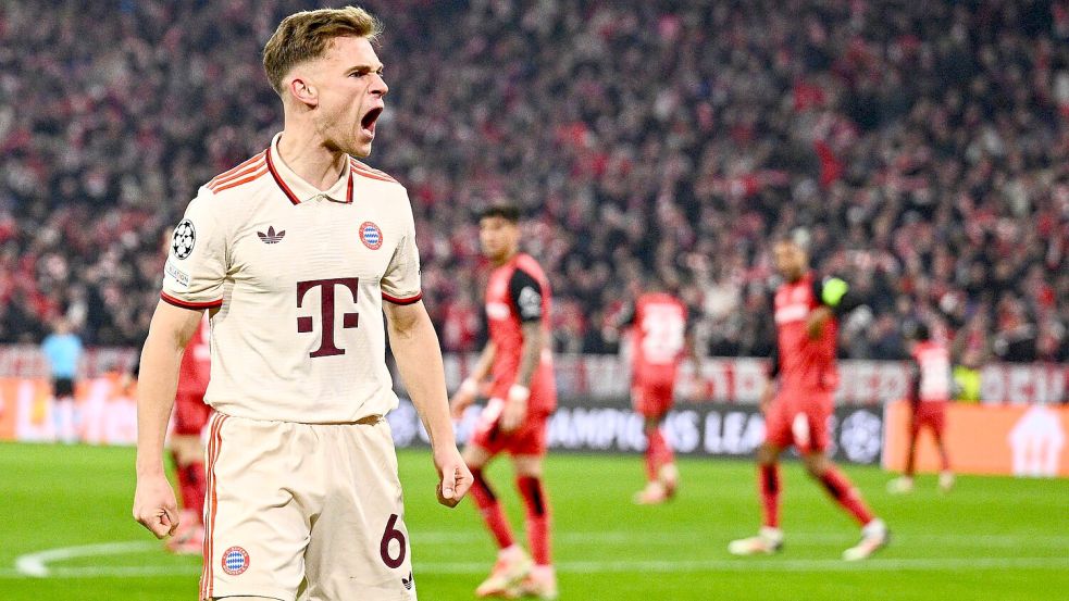 Joshua Kimmich: stark auf dem Platz, klare Ansagen danach. Foto: Tom Weller/dpa