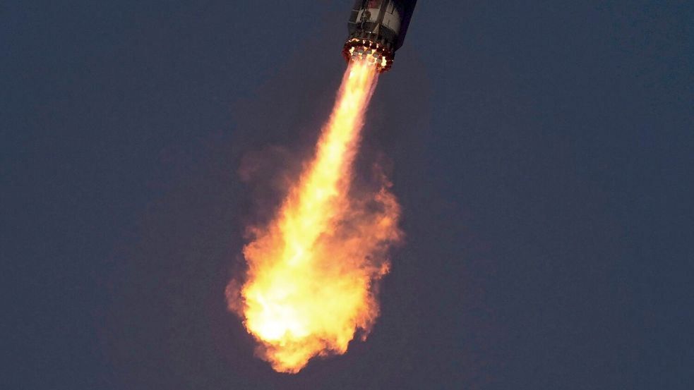 Ein weiterer Starship-Testflug lief nicht wie geplant. Foto: Eric Gay/AP/dpa