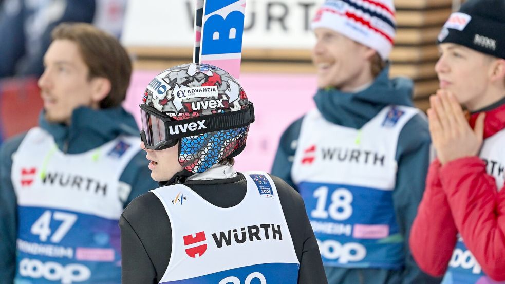 Unter Betrugsverdacht: Norwegens Skispringer. Foto: Hendrik Schmidt/dpa