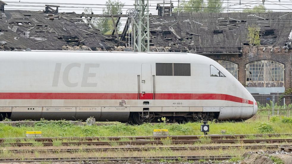 Ein Zug auf dem Weg von Köln nach Berlin wurde in Gifhorn gestoppt. (Symbolbild) Foto: Stefan Sauer/dpa